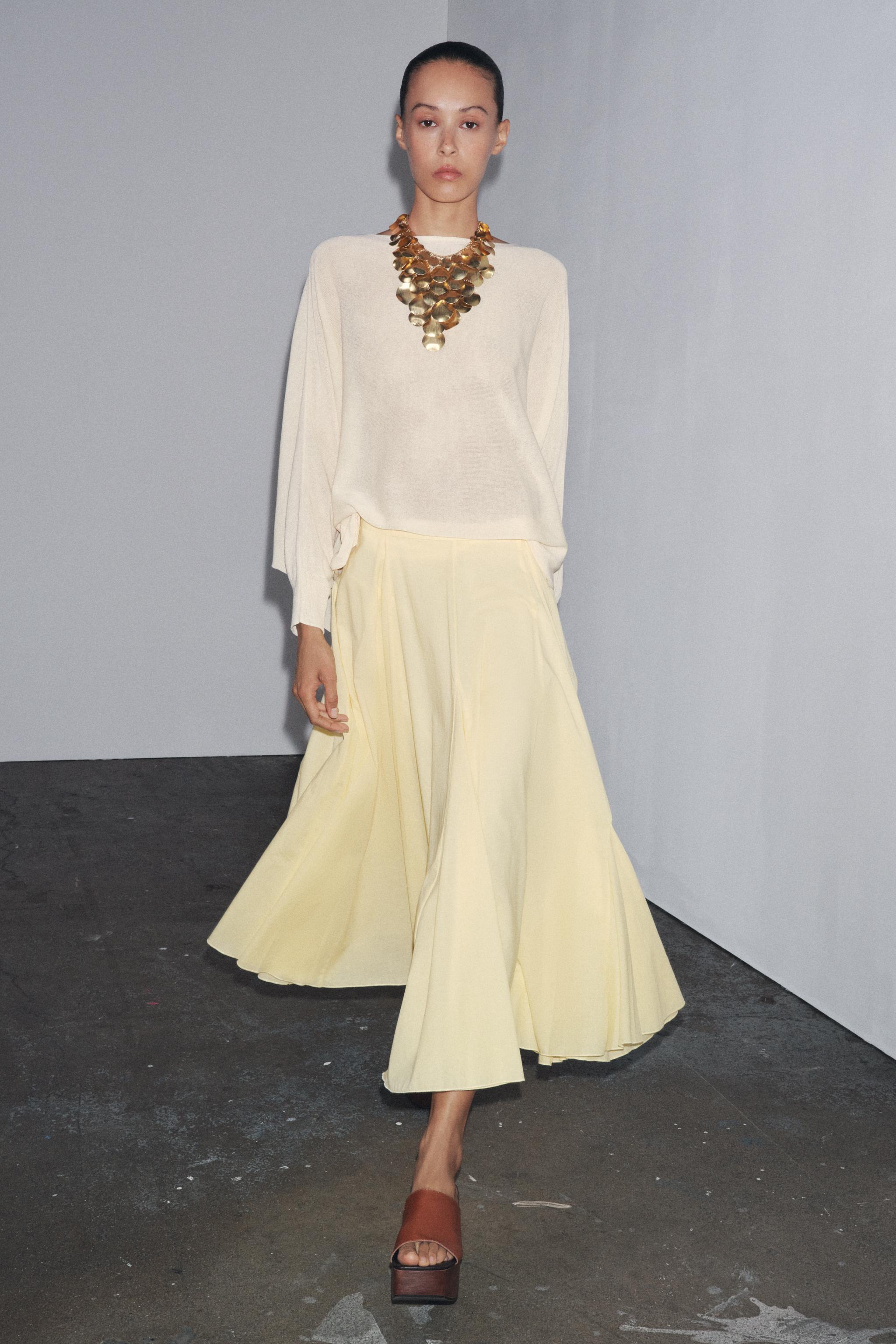 JUPE MIDI ÉVASÉE ZW COLLECTION