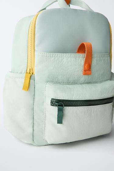 COLOURED BACKPACK - Green by Zara - Image 2