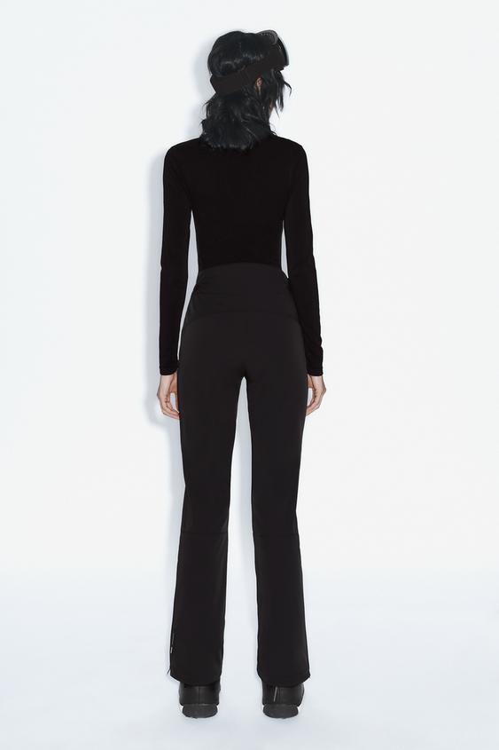 Zara Pants Womens 5 Basic Collection Black Dress Bottoms Trousers Work  Formal