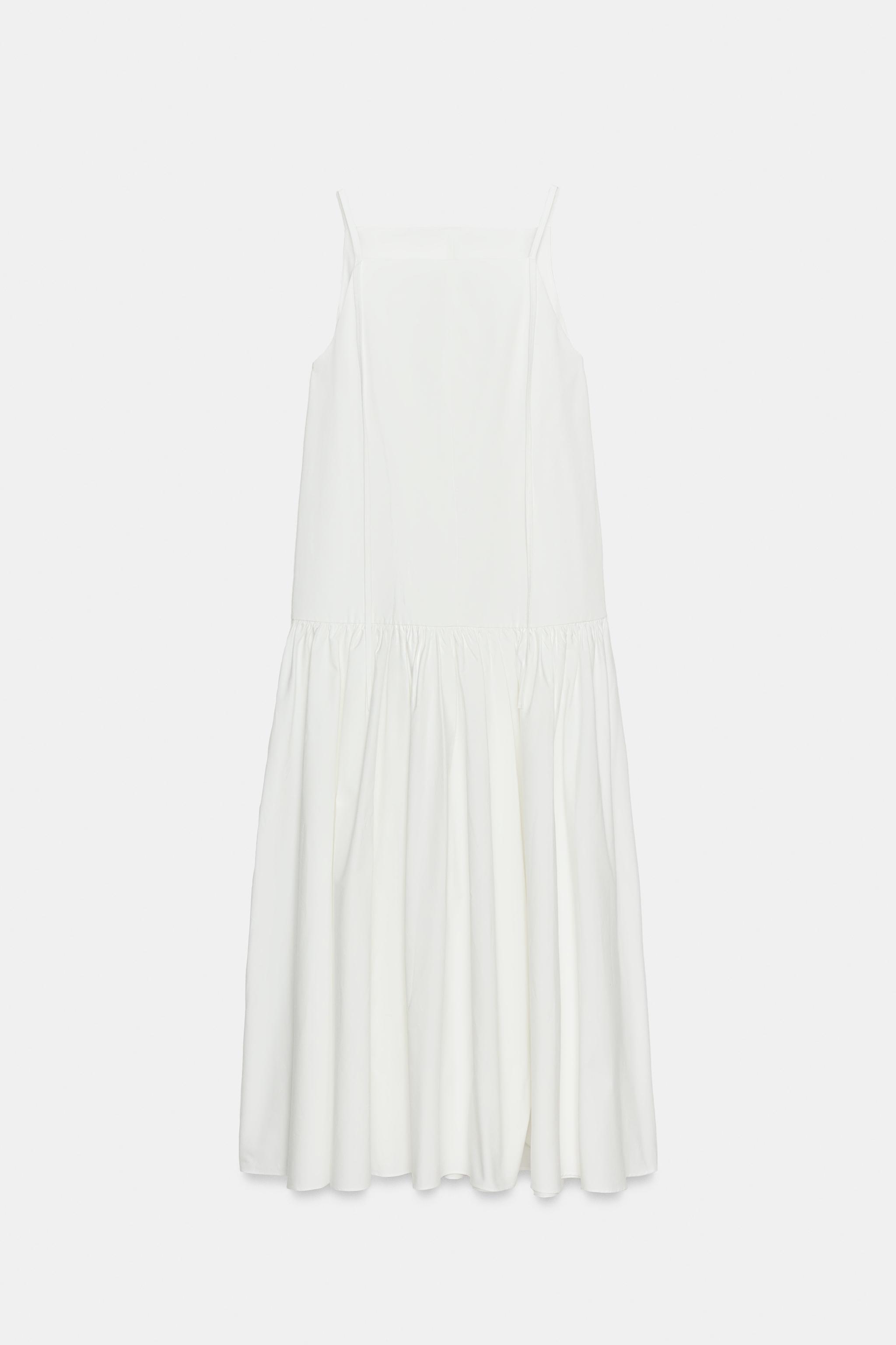 Женские платья Zara ZW COLLECTION PLEATED DRESS — фото 7