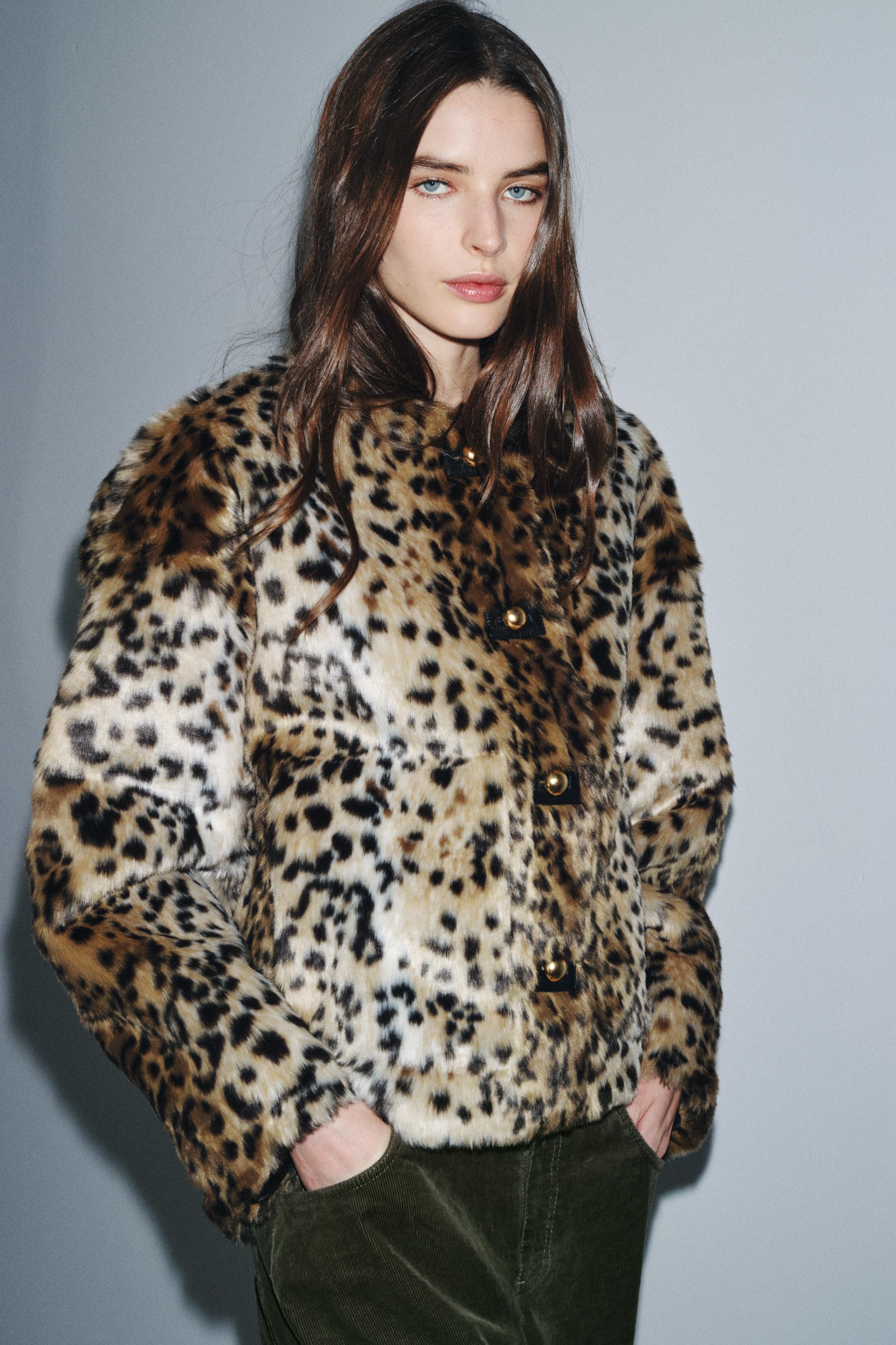 ZW COLLECTION ANIMAL PRINT JACKET