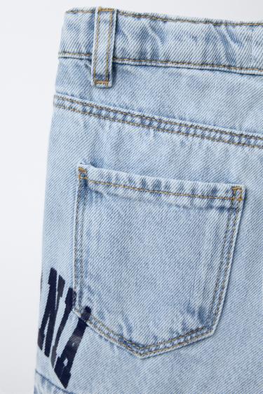 BERMUDA DENIM SKATER - Bleu clair de Zara - Image 3