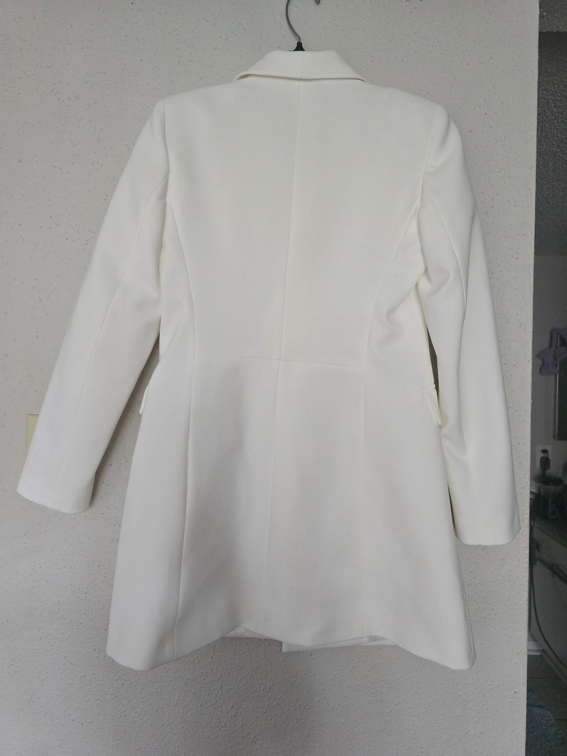DOUBLE BREASTED LONG BLAZER - Image 2