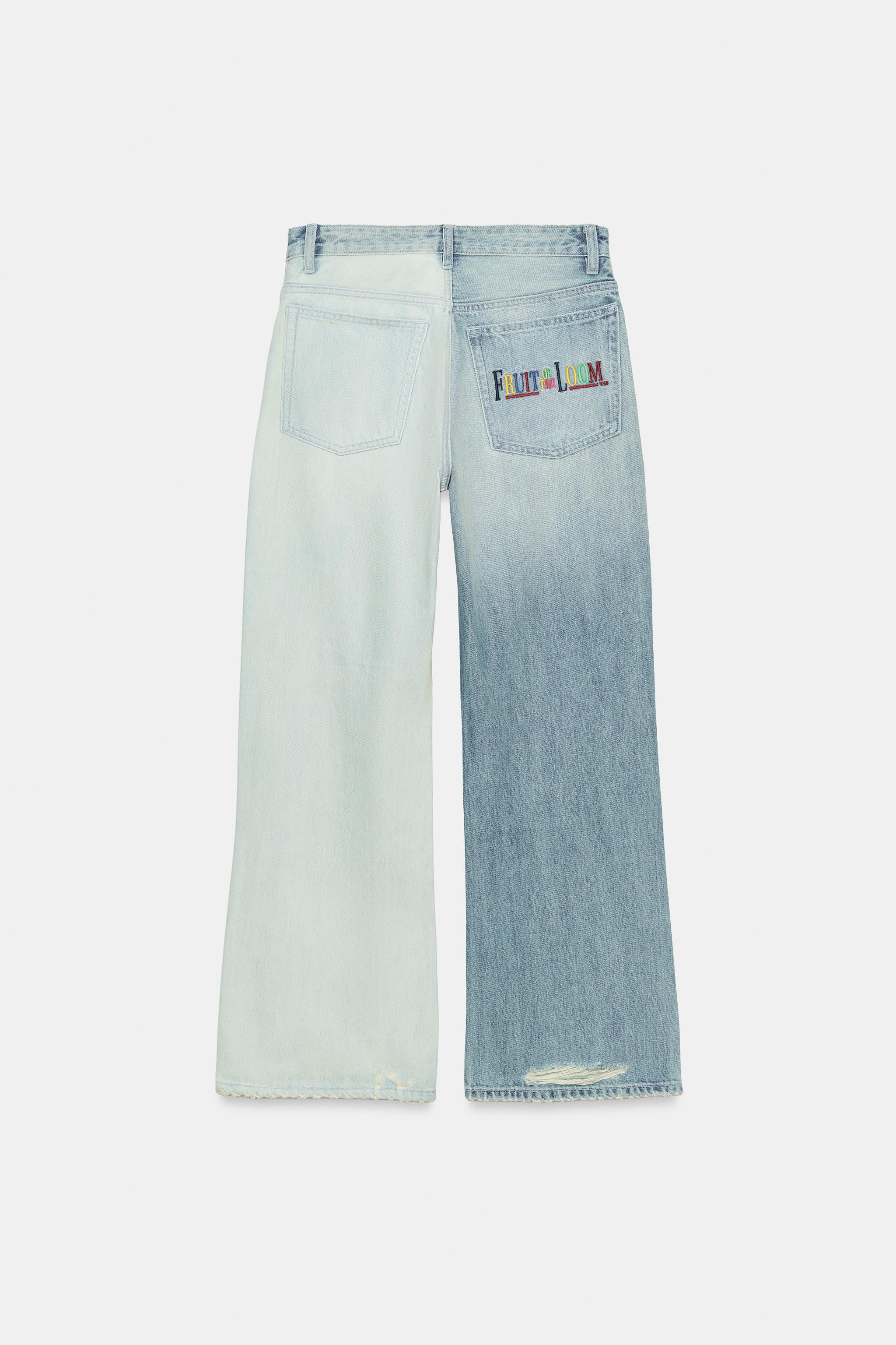 JEAN BOYFRIEND COMBINÉ FRUIT OF THE LOOM™