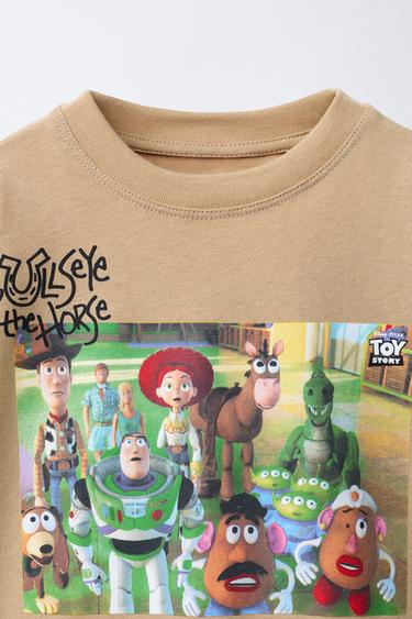 T-SHIRT IMPRIMÉ TOY STORY © DISNEY PIXAR - Marron clair de Zara - Image 2