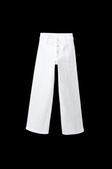 Zara MARINE JEANS - White - Image 0
