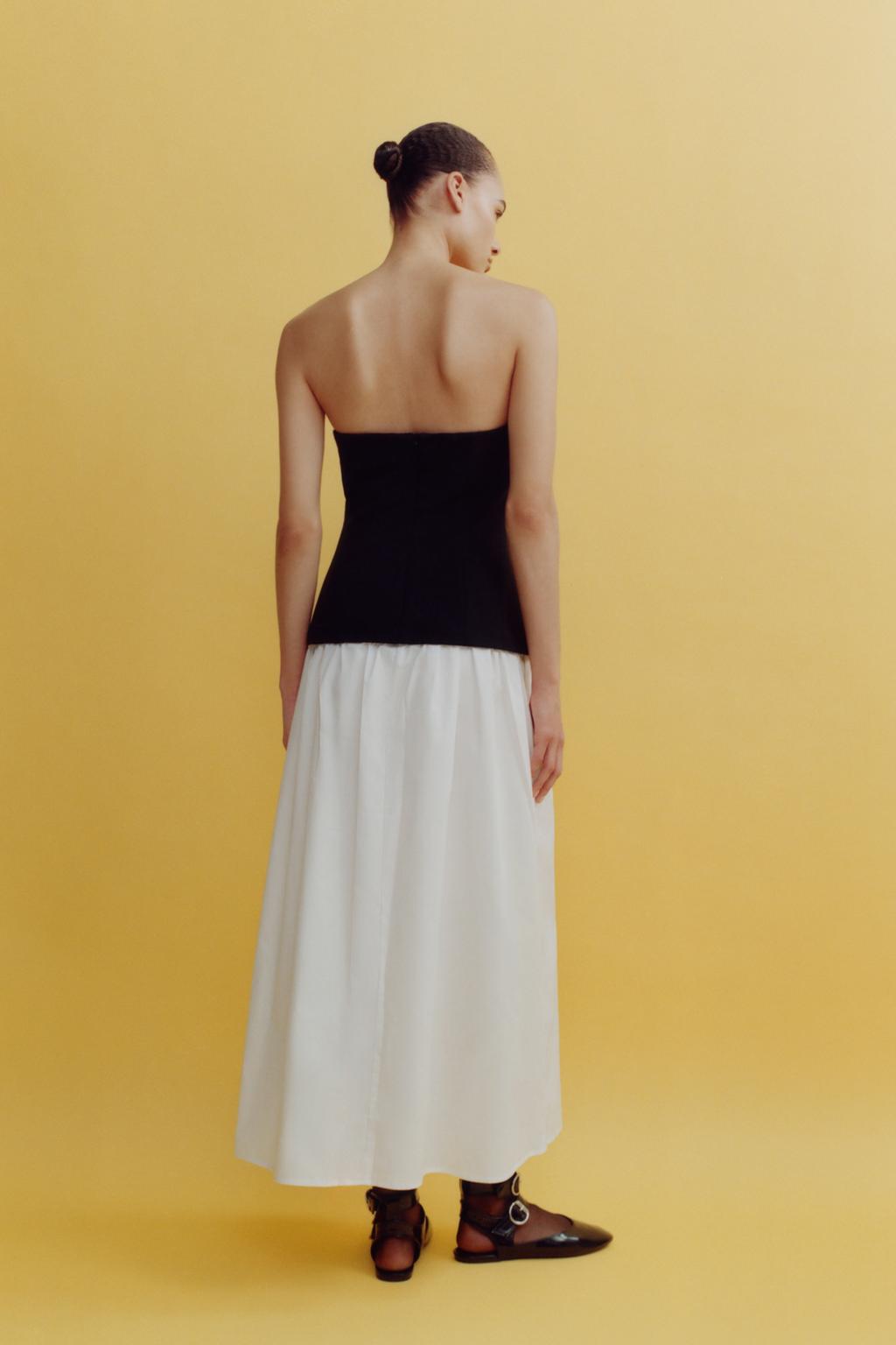Thumbnail image for MATCHING TEXTURED STRAPLESS DRESS