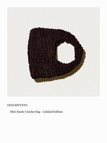 Zara Mini split suede crochet bag - Limited Edition - various