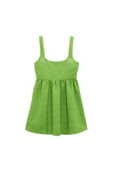 SHORT TEXTURED DRESS