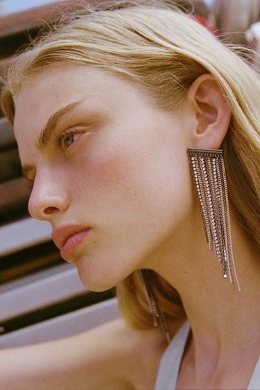 BRINCO CASCATA DE JOIAS - Prata da Zara