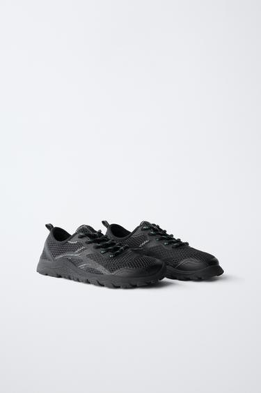 BAREFOOT MESH SNEAKERS — Black 2