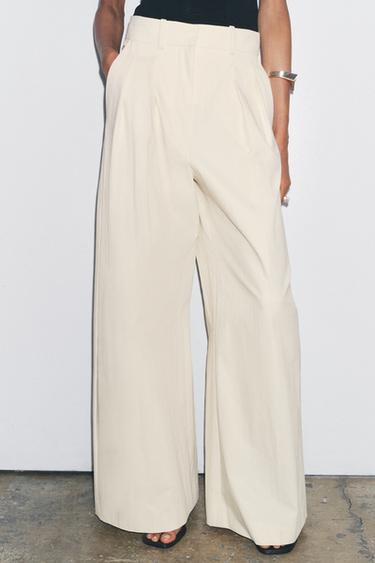 BUNDFALTENHOSE – ZW COLLECTION - Helles Rostbraun von Zara