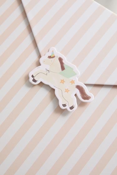 KIDS' UNICORN FOLDER (PACK OF 2) — Pink 2