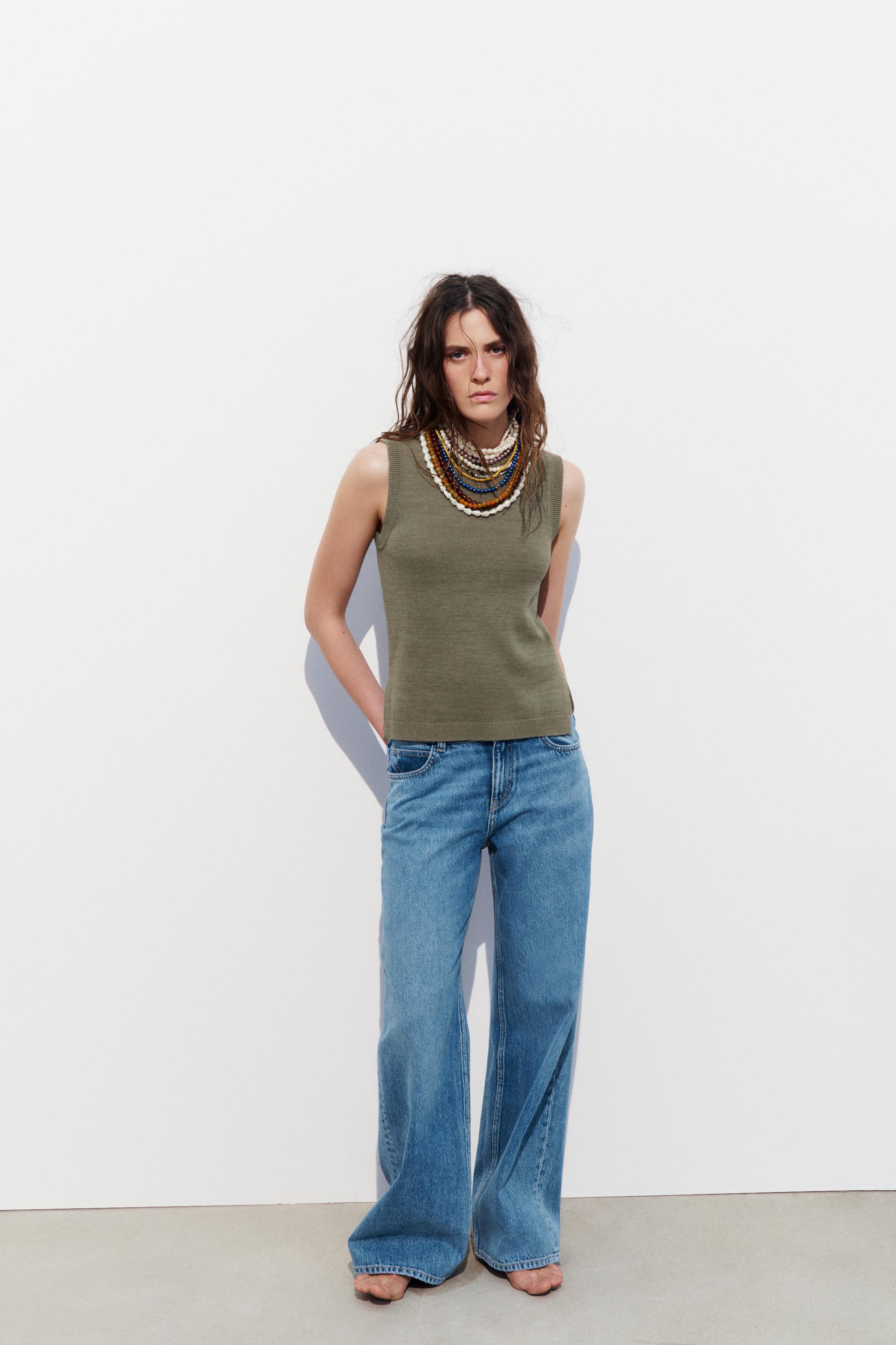 Knit Vest Women | Explore our New Arrivals | ZARA Canada