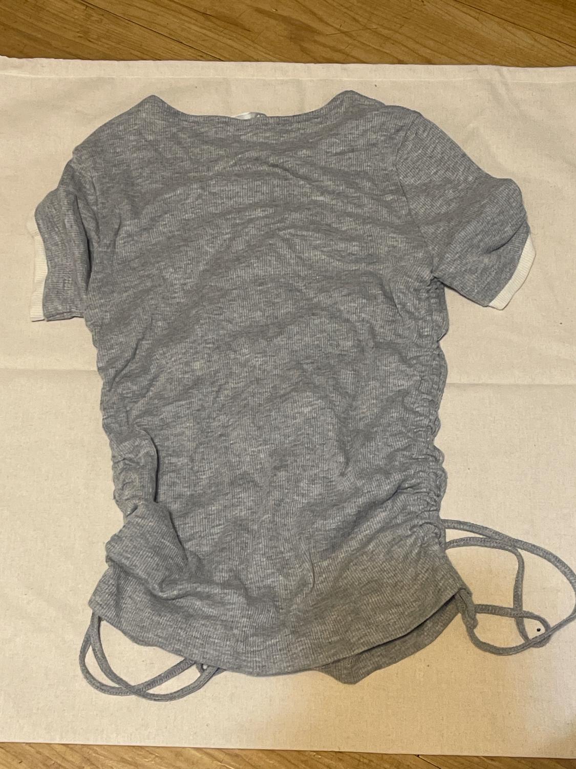 DOUBLE LAYERED RUCHED T-SHIRT - Image 2