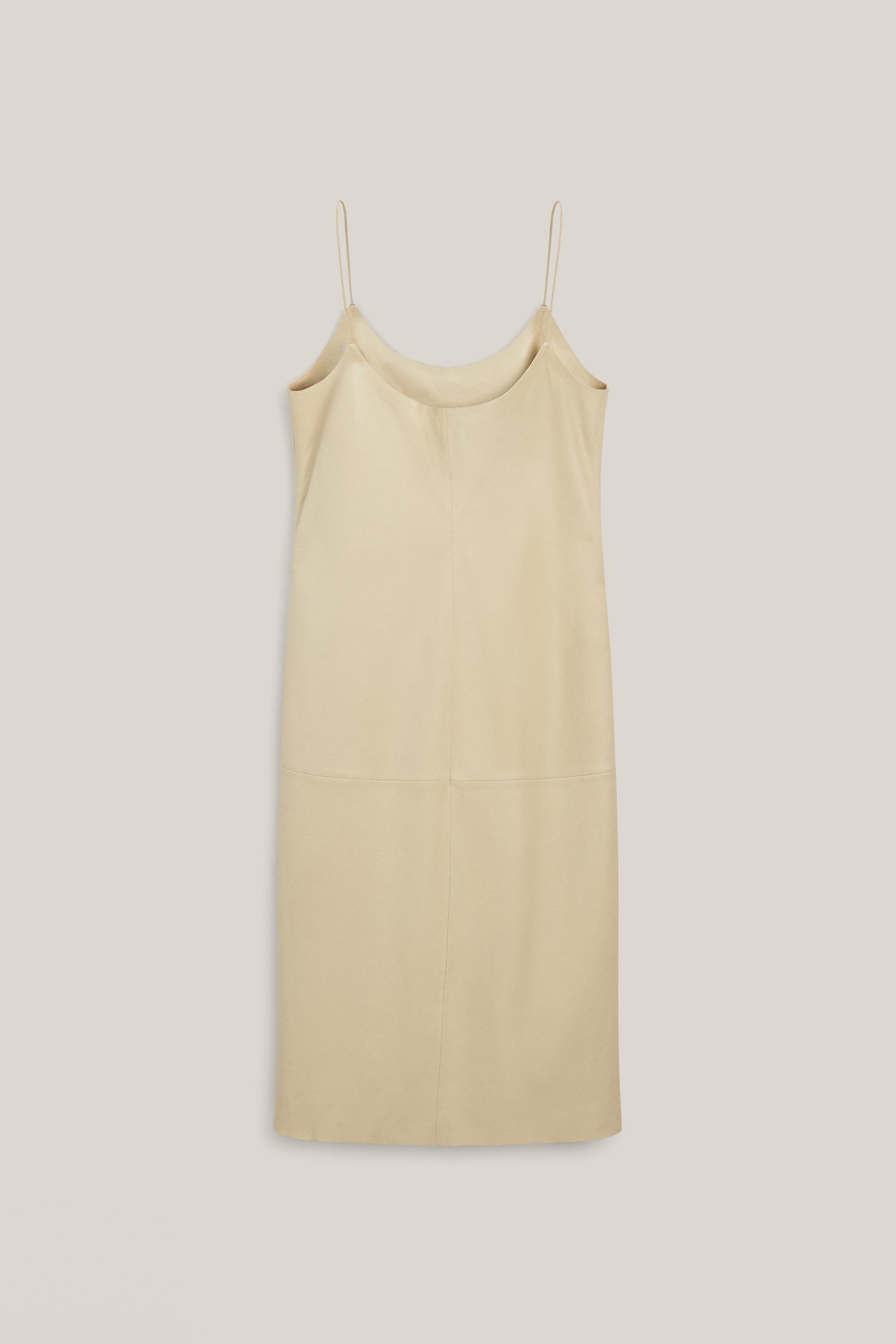 Nappa leather midi dress - LIMITED EDITION