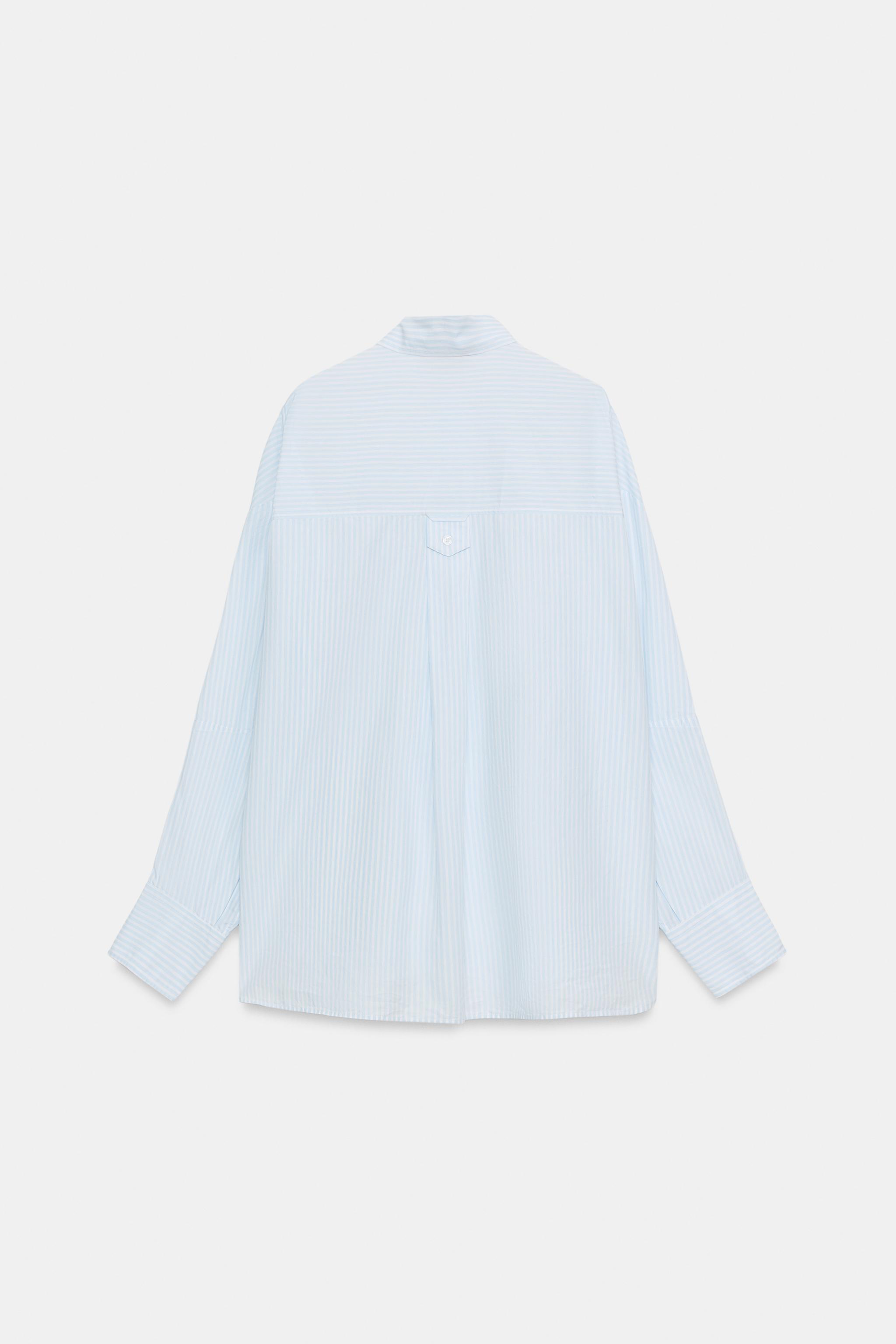 OVERSIZED POPLIN SHIRT