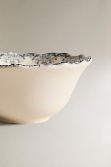 MINI DESSERT BOWL WITH PLACEMENT DESIGN - Blue / Grey by Zara - Image 3