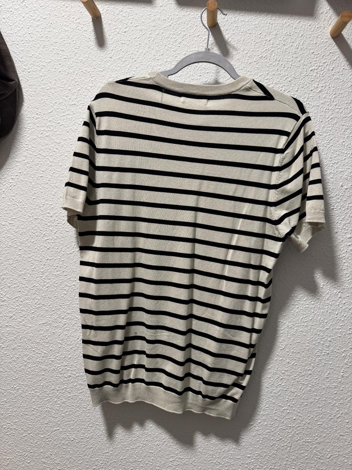 VISCOSE BLEND KNIT T-SHIRT - Image 3