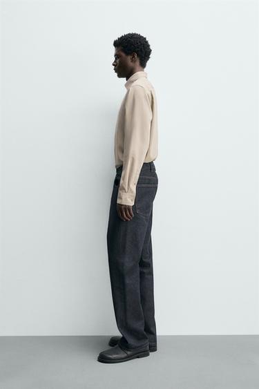 CHEMISE COUPE SLIM - Sable de Zara - Image 3