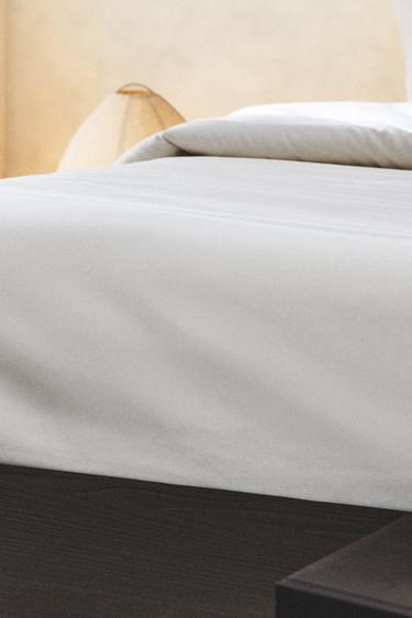 새틴 이불 커버(300수) - Zara 화이트