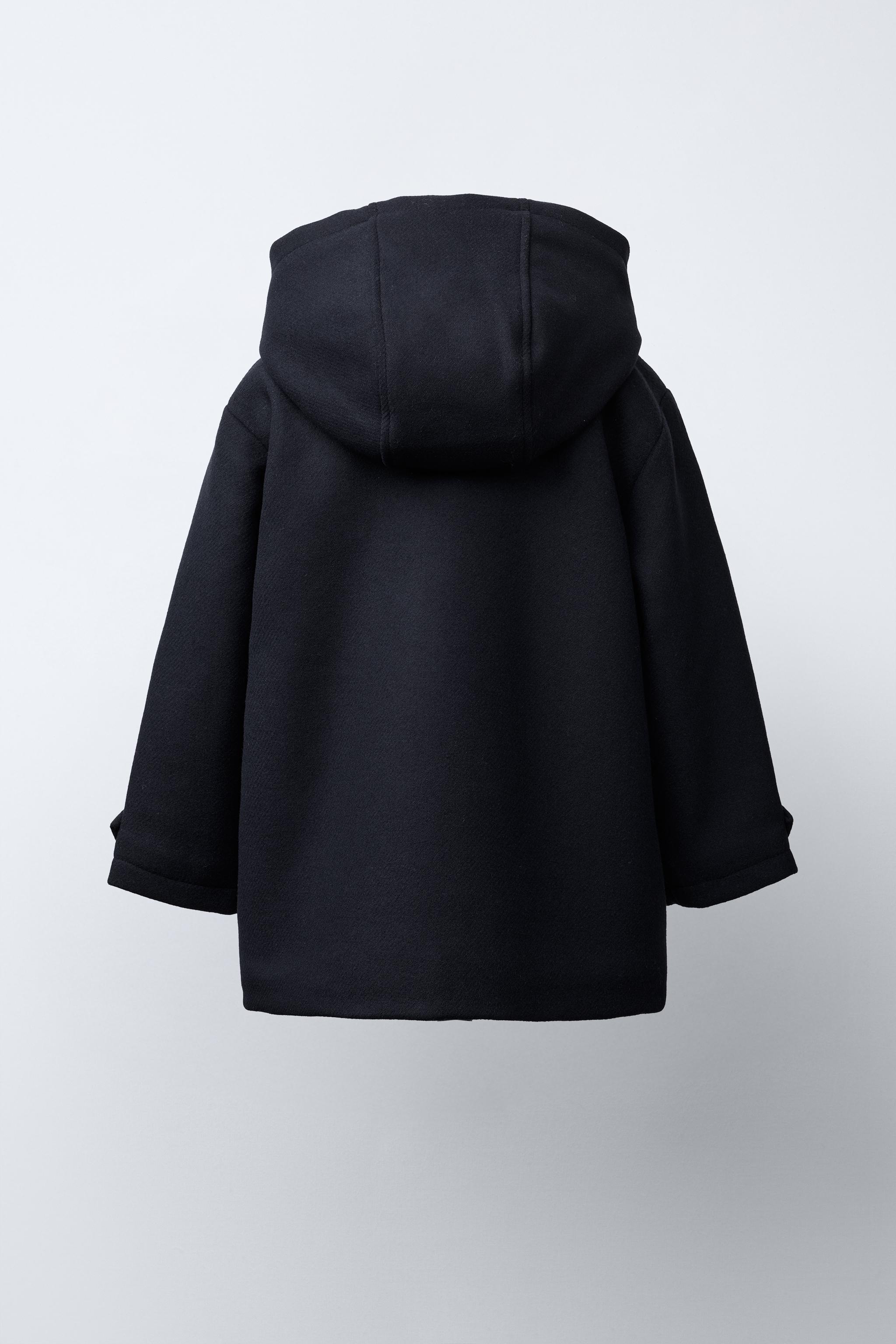 裏地が可愛い♡ ストフ　ボックスコート 激エロ可愛ッ(○^3^○)ハートボタン&ピンクサテン裏地□レース