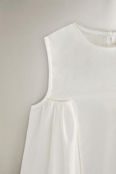 ROBE ENFANT ENTRE-DEUX - Blanc cassé de Zara - Image 2