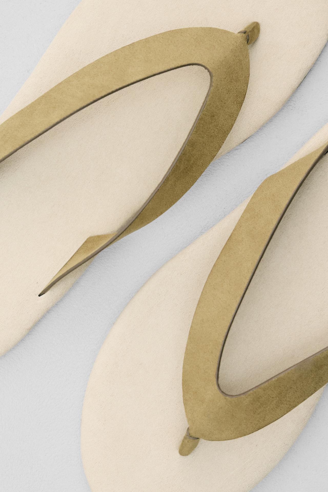 STRAPPY SANDALS - Taupe Grey by Zara