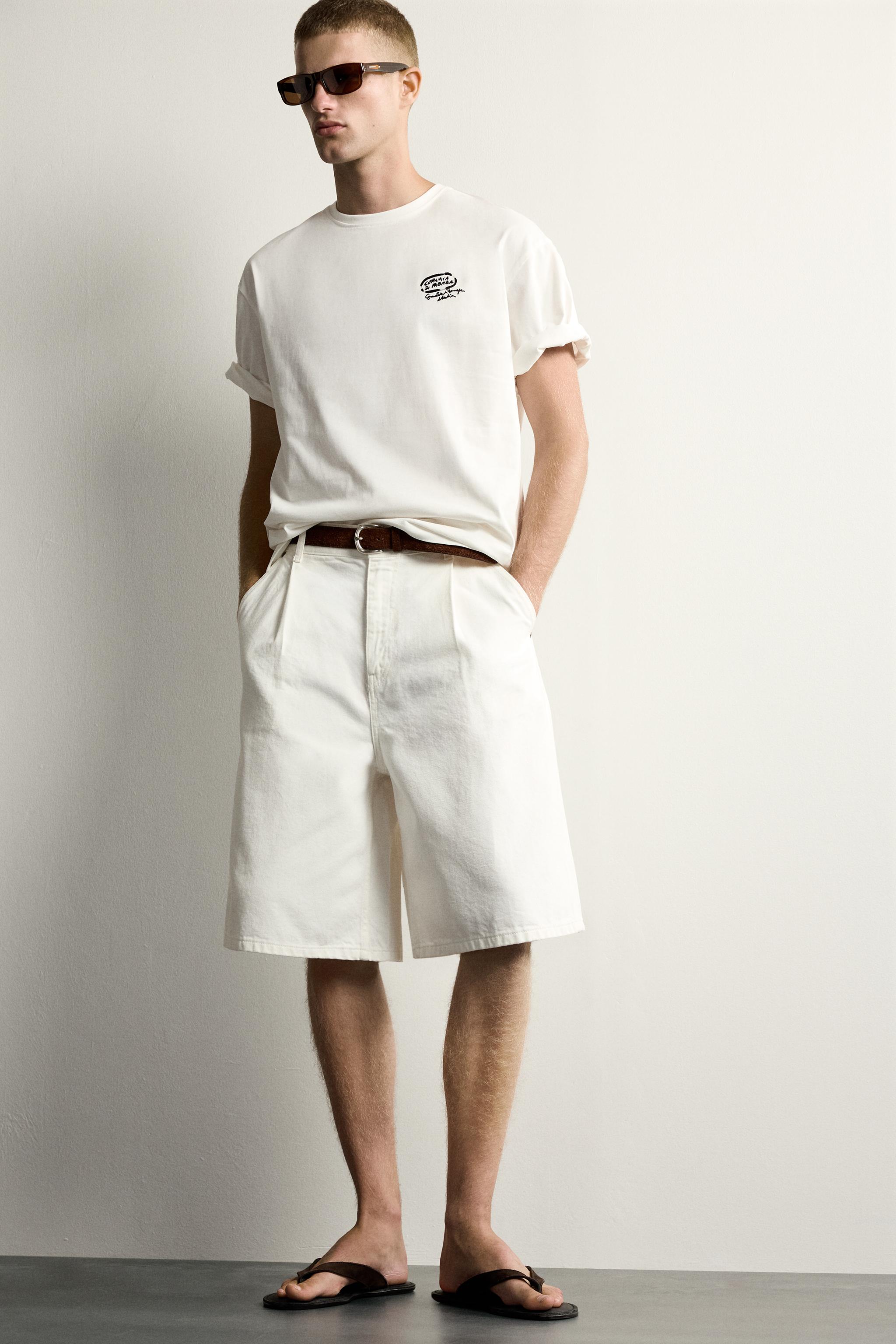 RELAXED FIT CERAMIC PRINT T-SHIRT