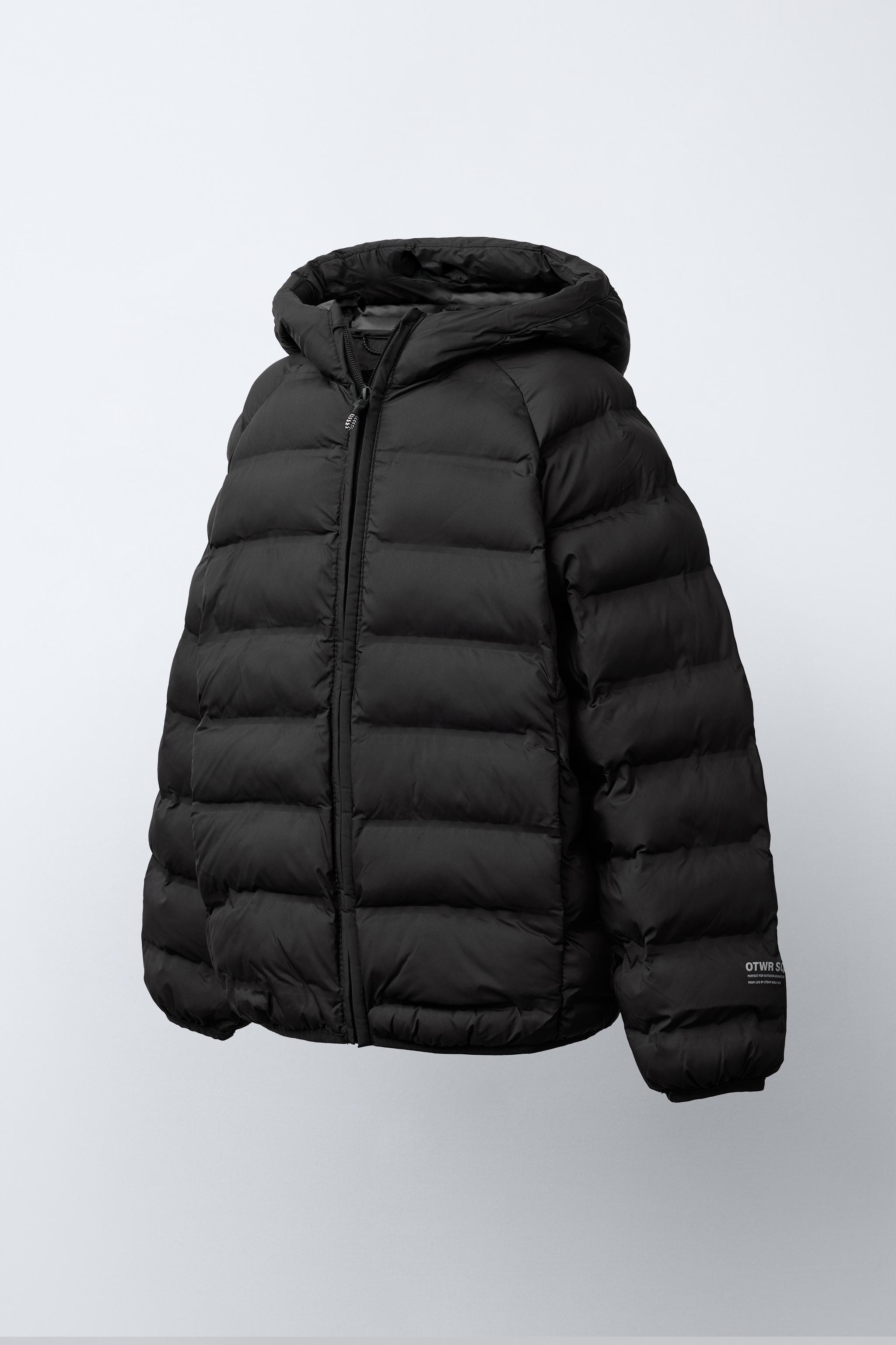 8YARDS フード付きジャケット ブラック 超軽量フード付きジャケット - ブラック | ZARA Japan / 日本