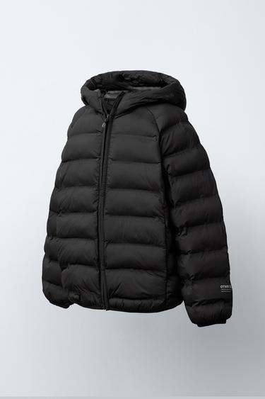 ULTRALIGHT HOODED JACKET - Black by Zara - Image 1