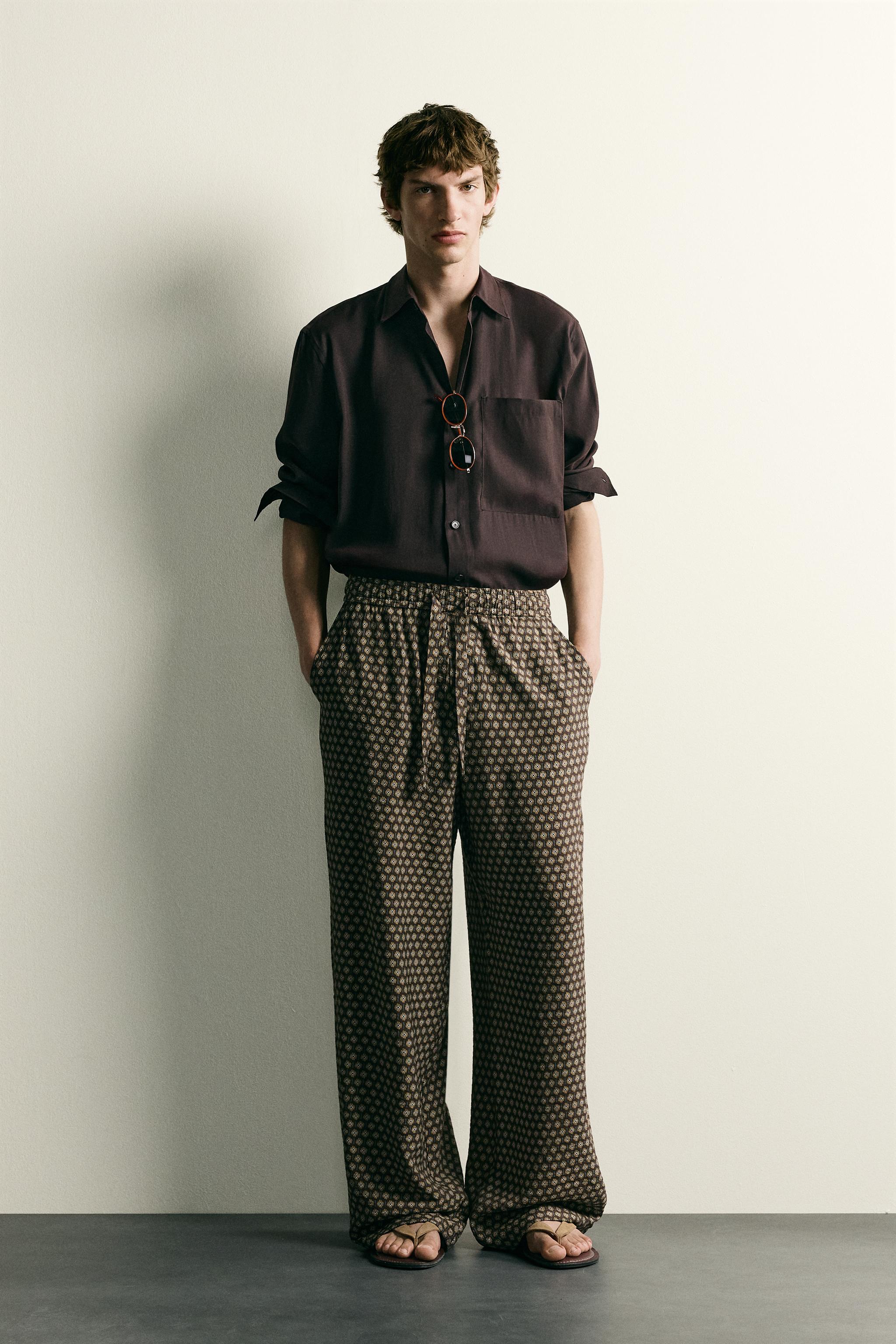 PANTALON STYLE JOGGING IMPRIMÉ