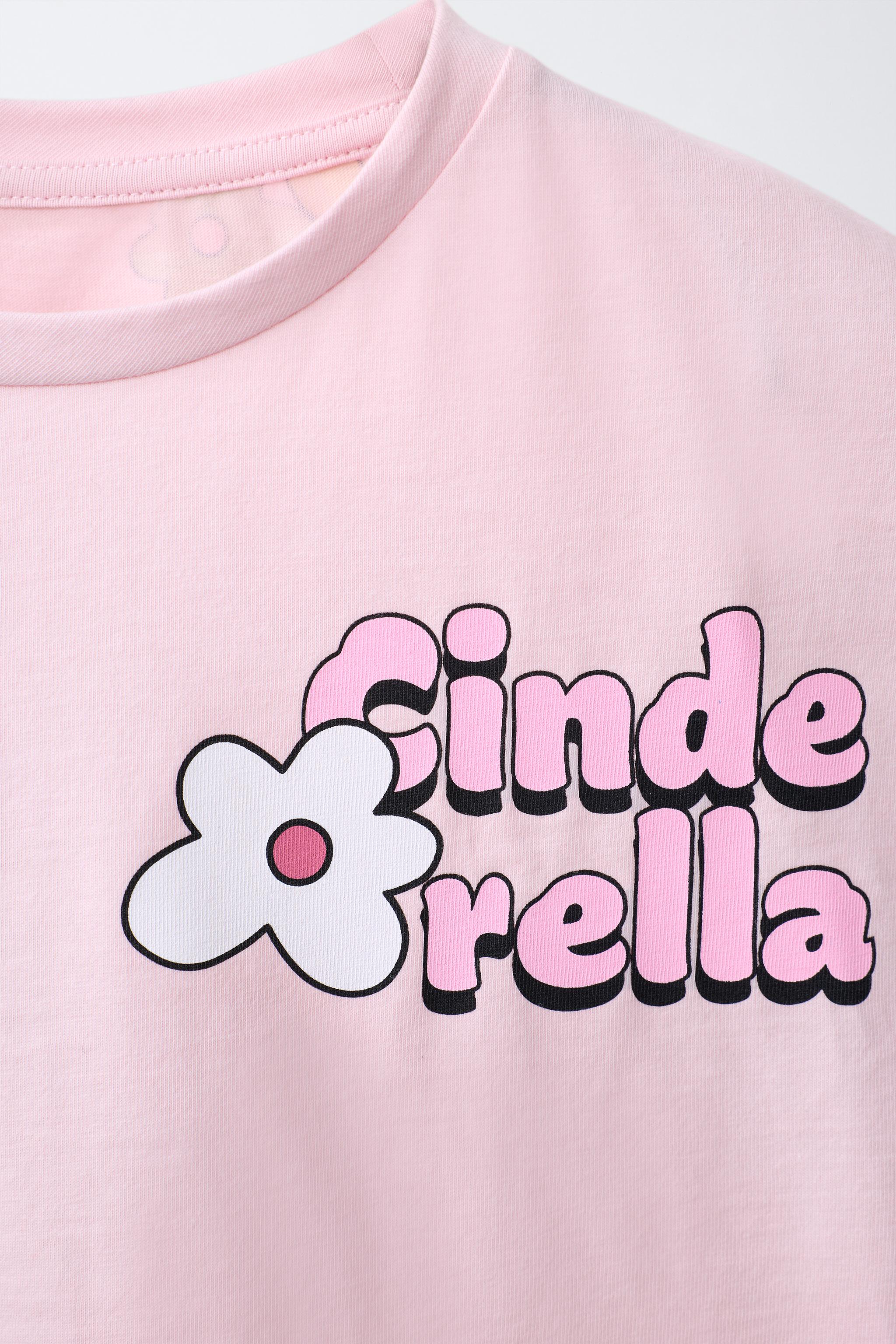 T-SHIRT IMPRIMÉ CENDRILLON PRINCESSES © DISNEY