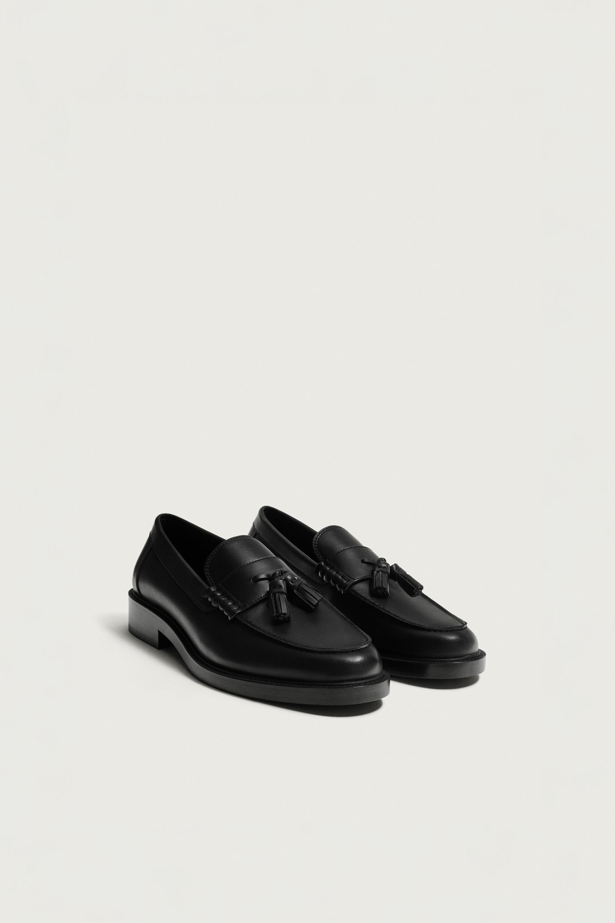 DRESS PENNY LOAFERS — Black