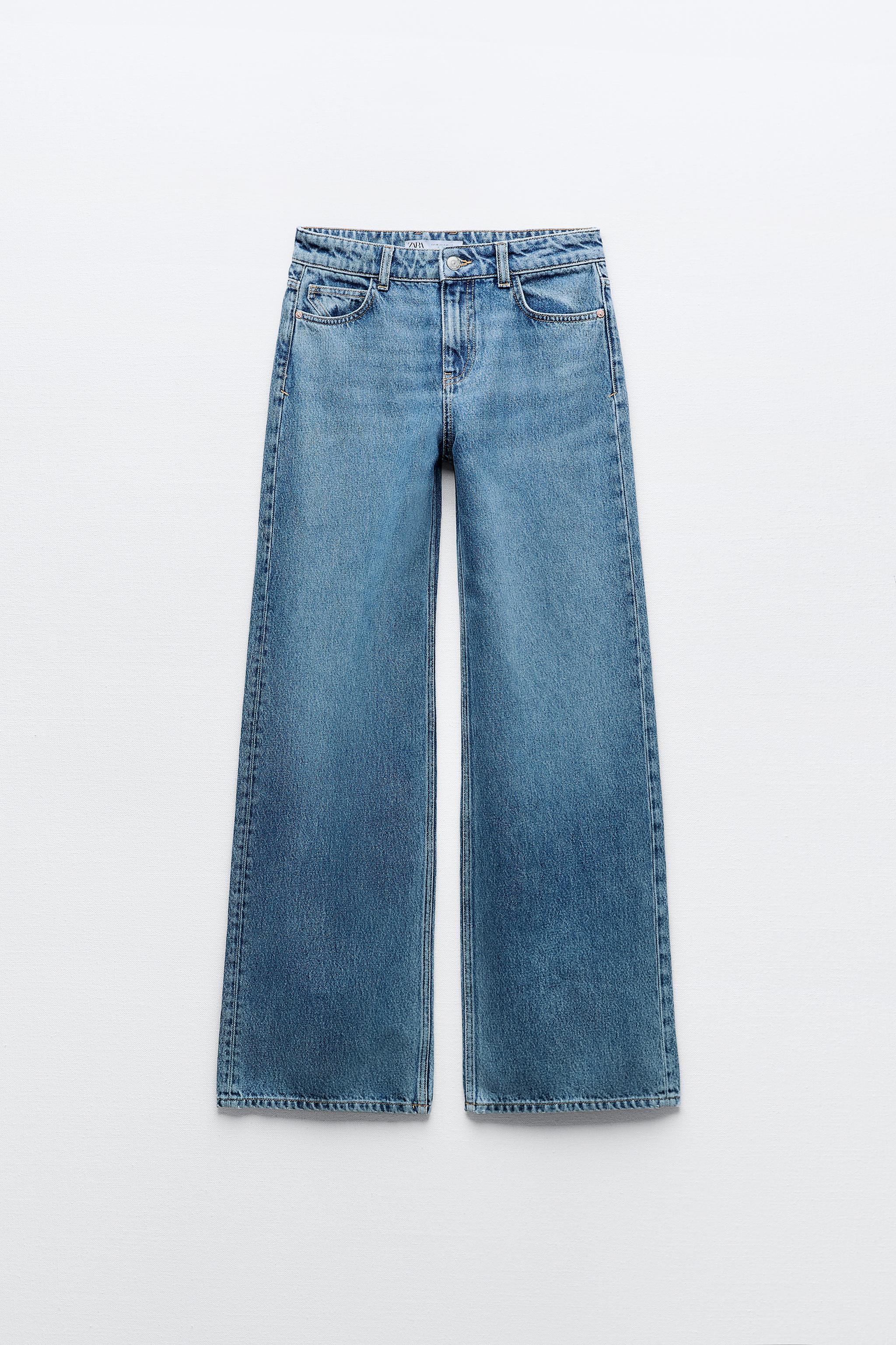 MID-RISE Z1975 STRAIGHT LEG JEANS - Mid-blue