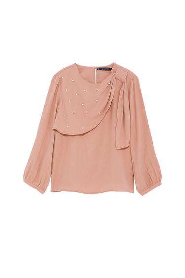TOP WITH PEARL BUTTONS