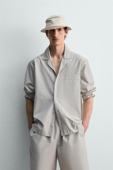 ENSEMBLE PYJAMA SHORT - Vert de Zara - Image 1