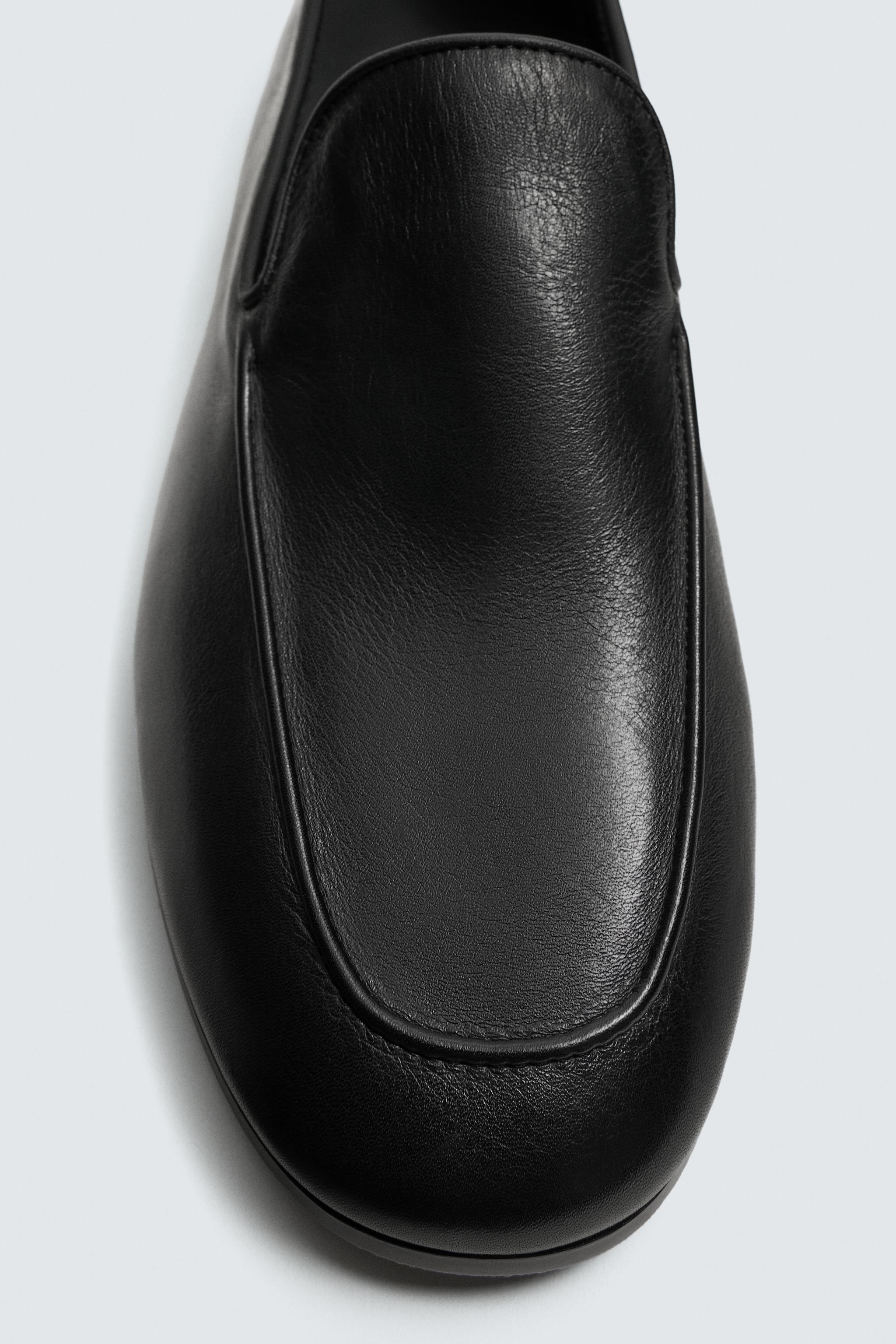 レザーローファー - ブラック | ZARA Japan / 日本