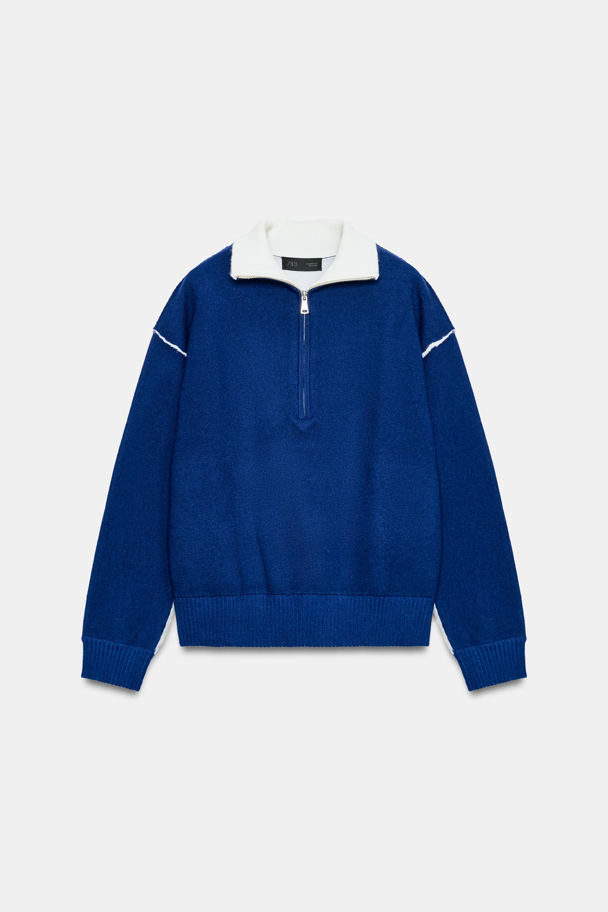 COMBINED KNIT OVERSIZE JUMPER