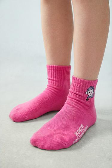 3-PACK KPOP DEMON HUNTERS⢠NETFLIX © SOCKS - Pink by Zara