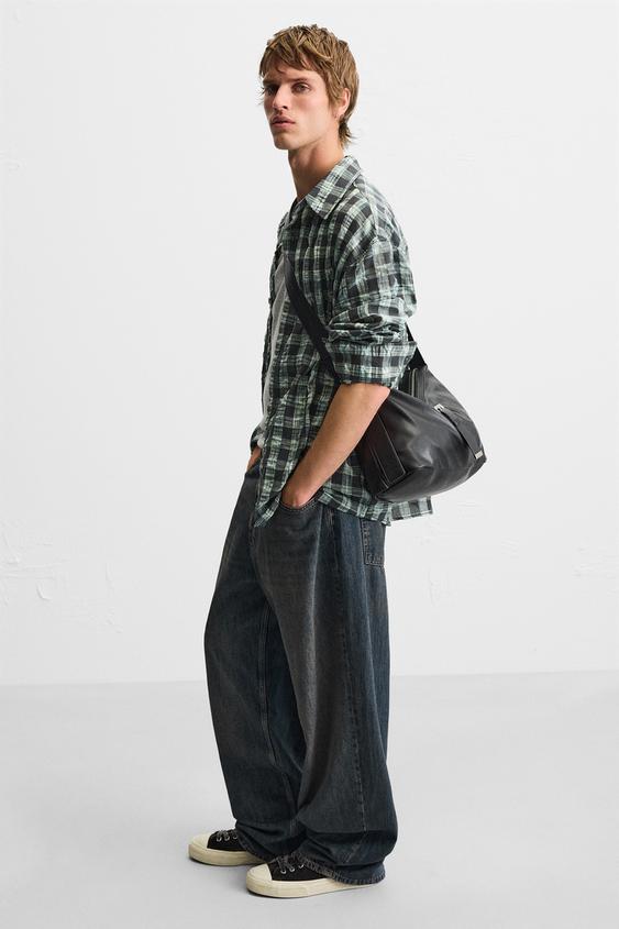 BUCKLE CROSSBODY BAG