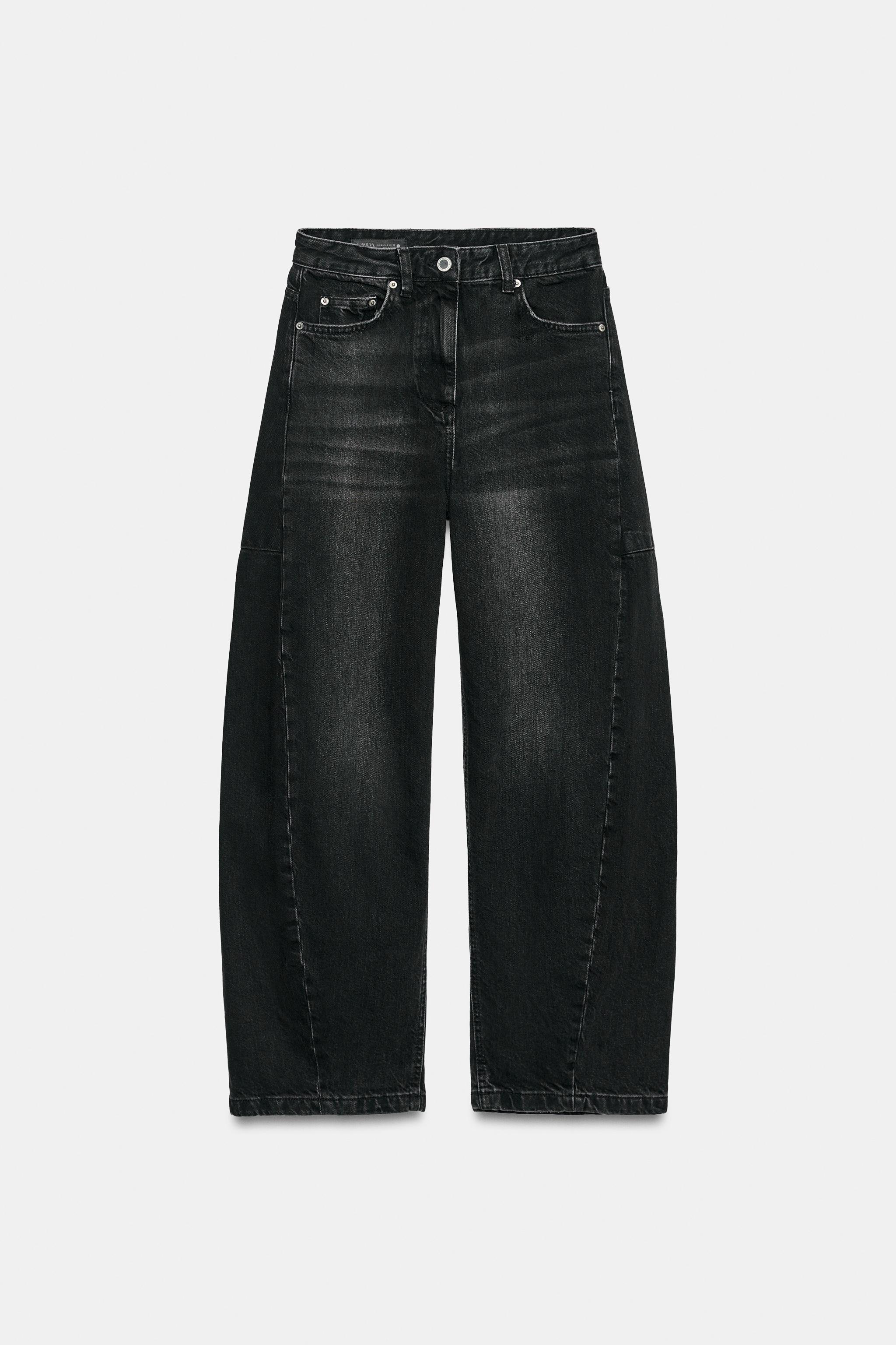 ZW COLLECTION MID-RISE BALLOON JEANS