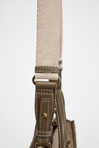 MINI TOTE BAG - Beige by Zara - Image 4