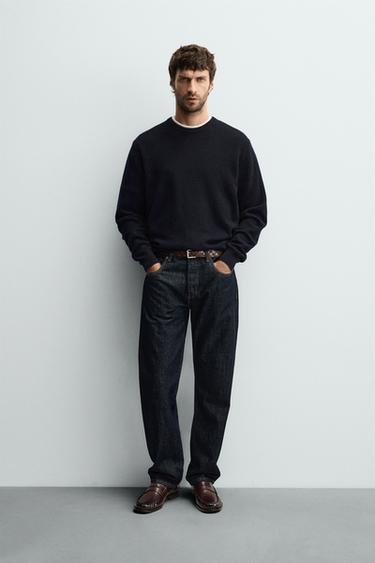 سترة كشمير - بحري الخاص بـ Zara