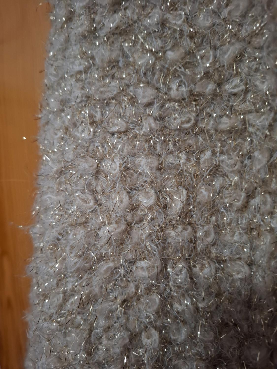 SHORT KNIT CARDIGAN WITH METALLIC THREAD - Image 2