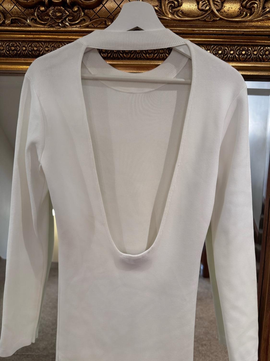 KNIT DRESS WITH BACK VENT - Image 4