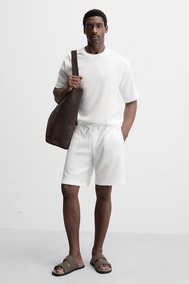 SANDALIA PIEL DOBLE TIRA - Gris Topo de Zara - Imagen 0