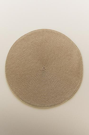 Zara ROUND PLACEMAT (PACK OF 2) - Beige-brown