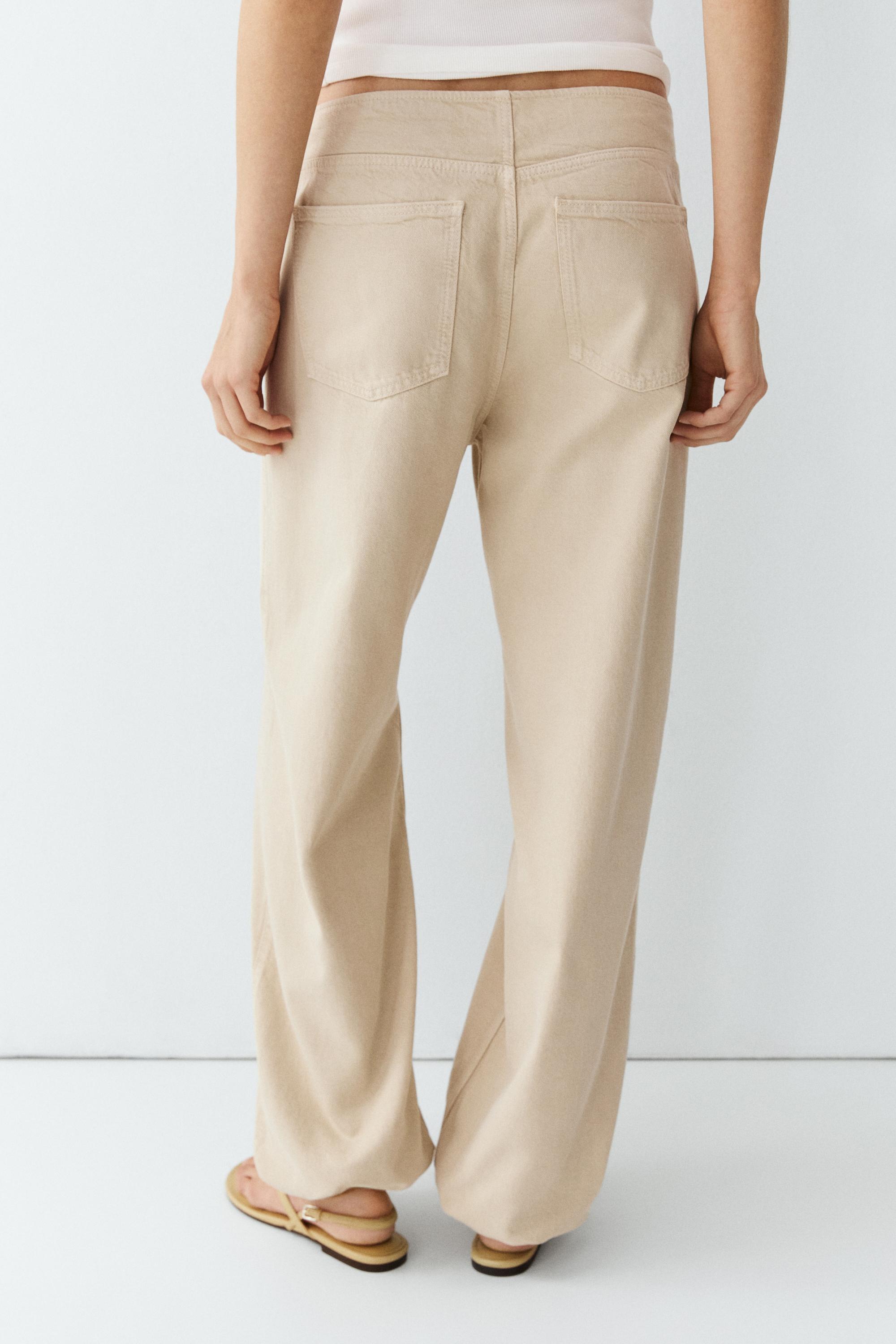 Relaxed fit parachute pants