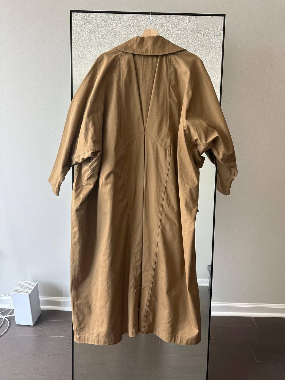 WATER REPELLENT OVERSIZED TRENCH COAT - Image 2